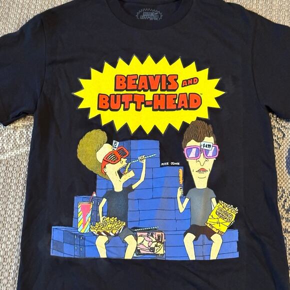 Beavis And Butthead T-shirt Size Small Officially Licensed MTV Mike Judge - Picture 3 of 5